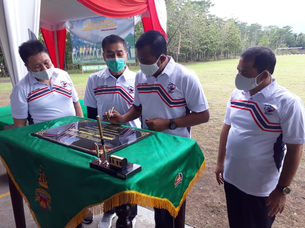 Merbabu Driving Golf Resmi Dibuka Oleh Danrem 073/MKT Kolonel Inf Ari Yulianto, S.I.P